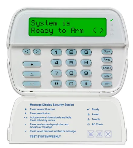 Test Data PowerSeries 64-Zone LCD Full-Message Keypad 1 powerseries_64_zone_lcd_full_message_keypad